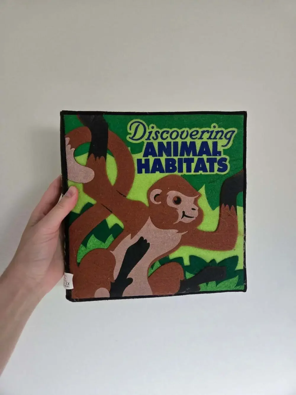 Discovering Animal Habitats Felt Interactive Learning Book